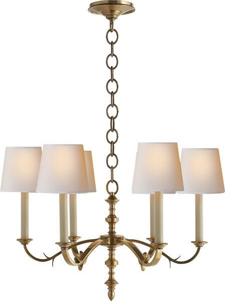 Channing Small Six-Light Chandelier