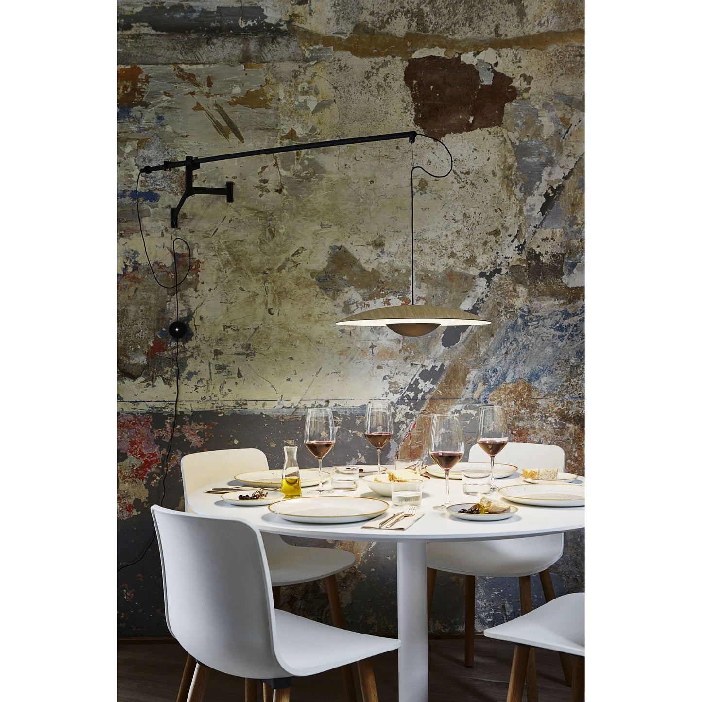 Ginger A Large Hardwired Large LED Wall Light