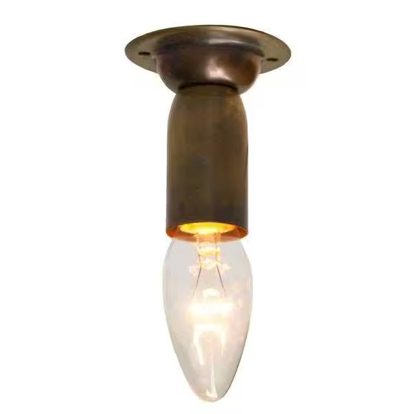 Batten Semi-Flush Ceiling Light