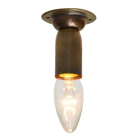 Batten Semi-Flush Ceiling Light
