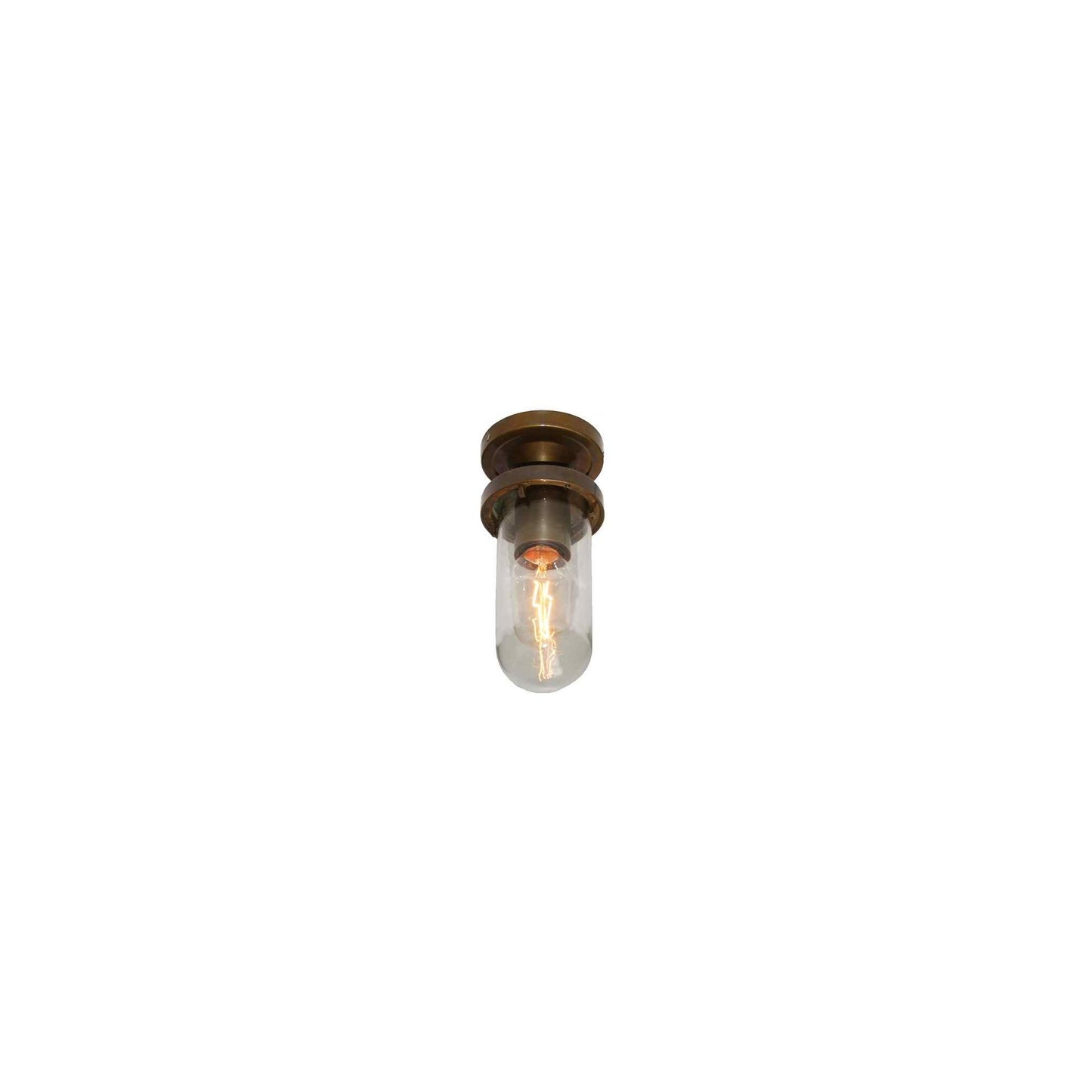 Oregon B Well Glass Flush Ceiling Light IP65