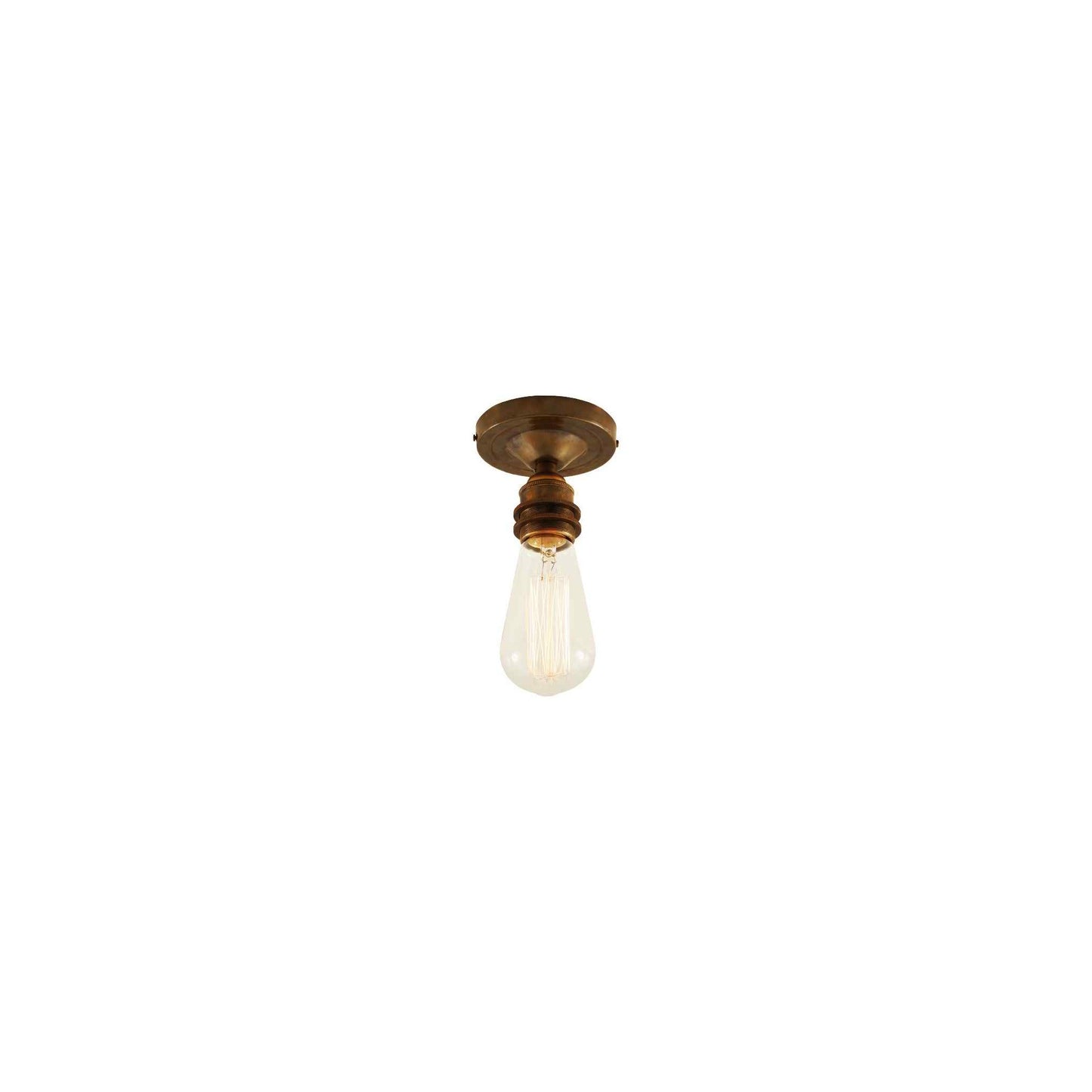 Bexter Vintage Flush Ceiling Light