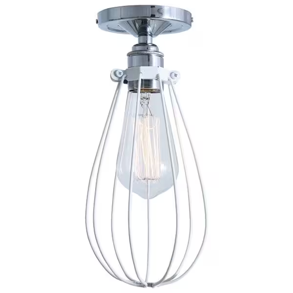 Vox Industrial Cage Ceiling Light