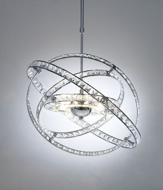 Eternity 10-Light Crystal Pendant