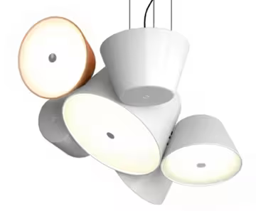 Tam Tam 5 Central Shade Pendant