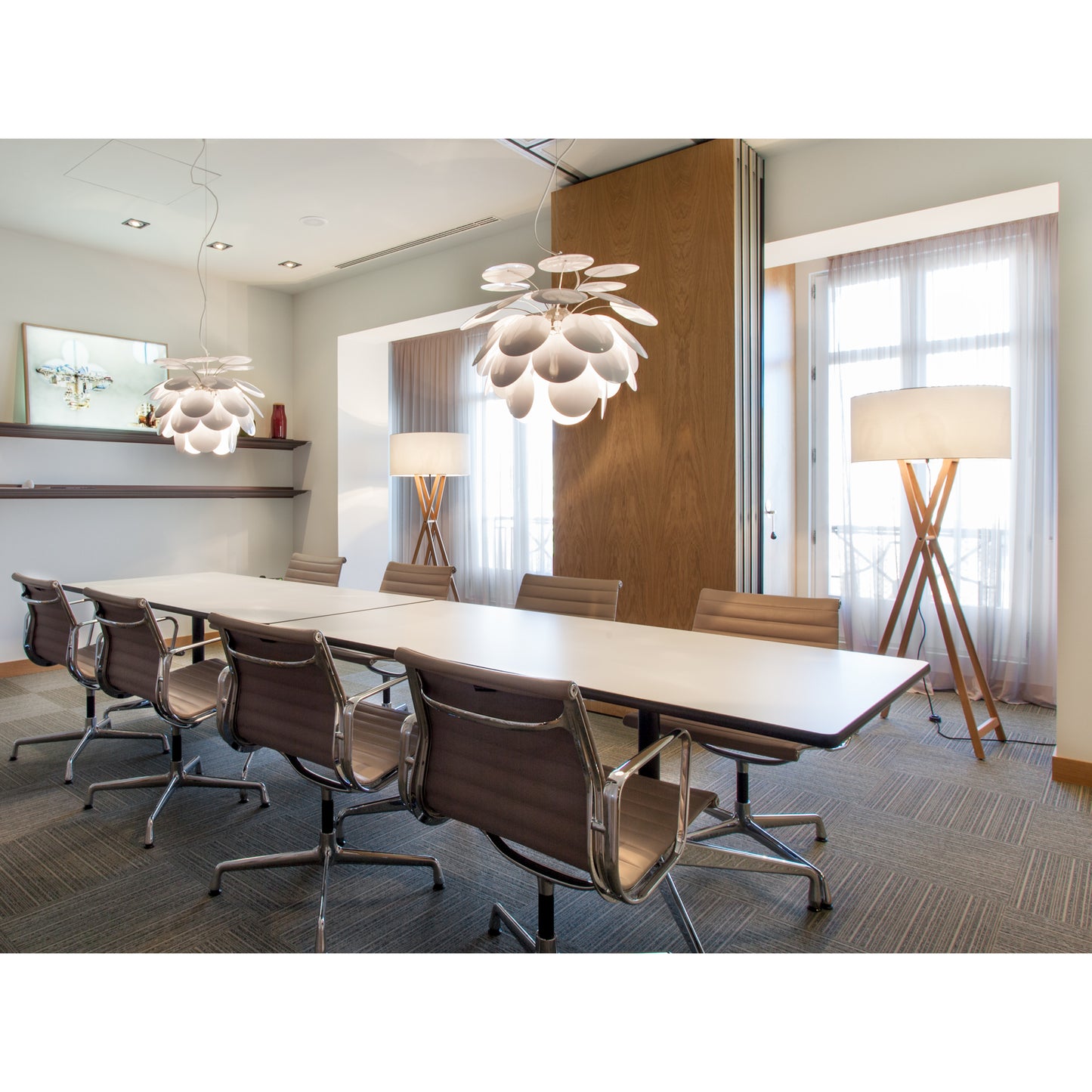 Discoco 68 Medium Pendant with Opaque Discs