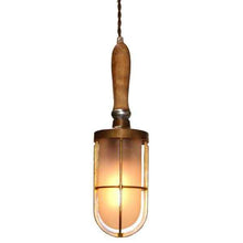 Trouble Trouble Frosted Glass Single Traditional Pendant