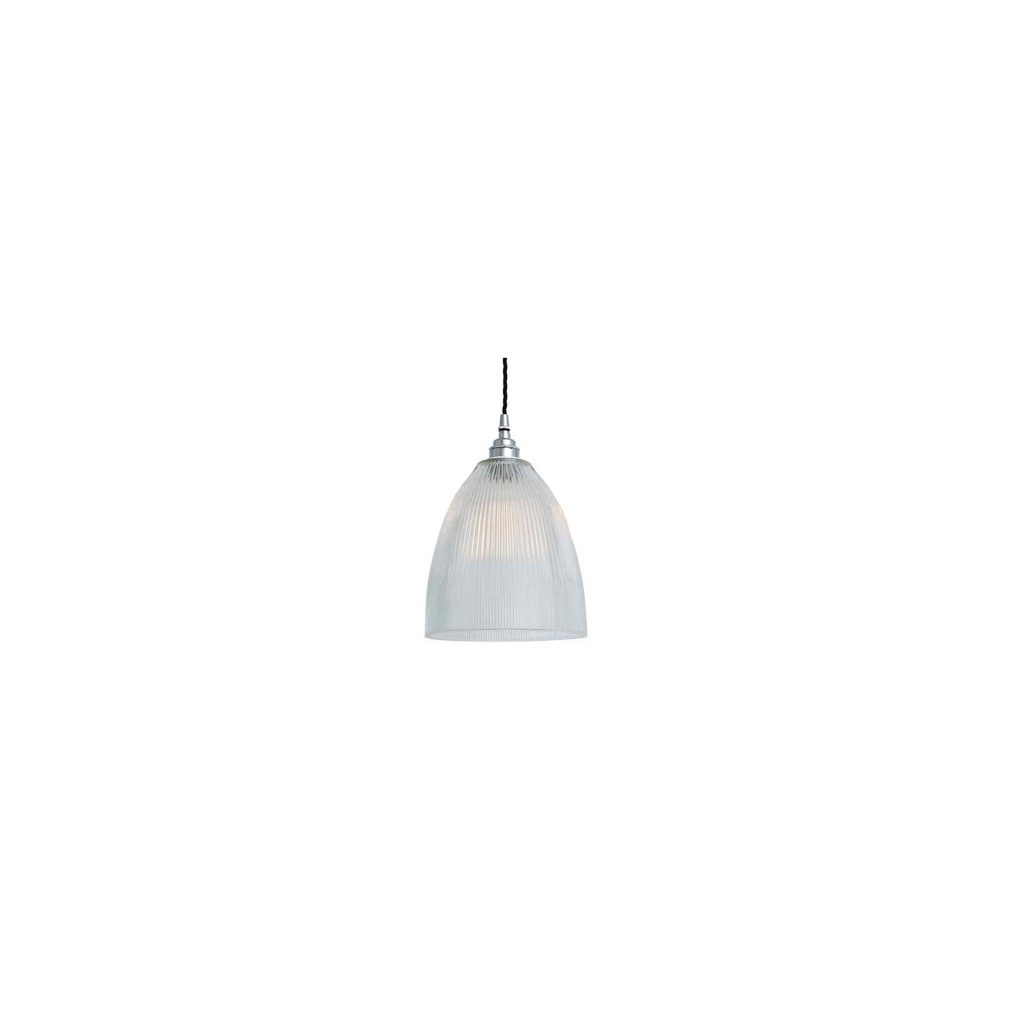 Corvera Holophane Glass Pendant