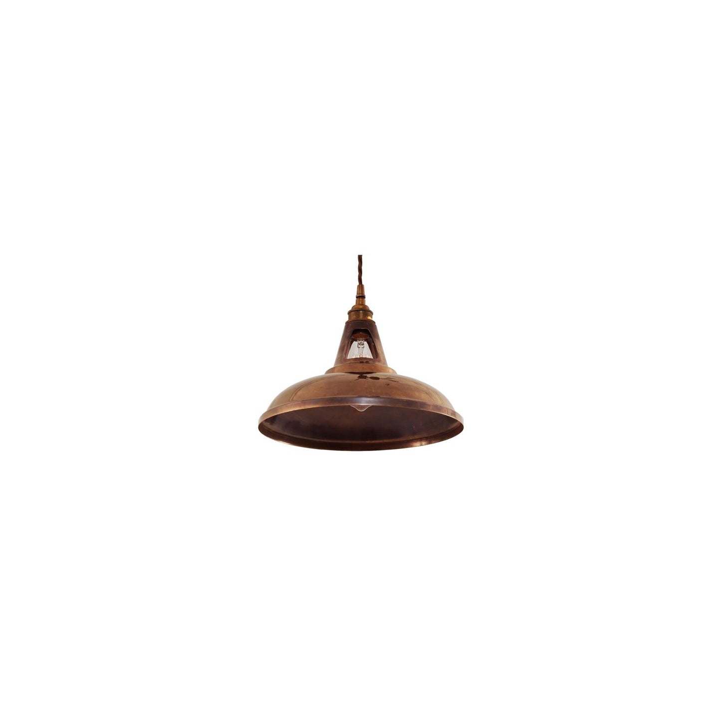 Geneva Industrial Brass Pendant