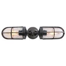 Mullan Lighting Clayton Double Well Glass Wall Light