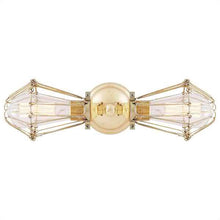 Praia Vintage Double Cage Wall Light