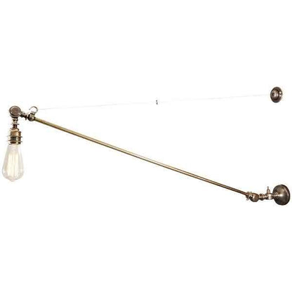 Mullan Lighting Manick Industrial Swing Arm Wall Light