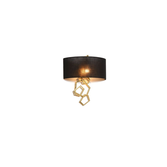 Lisbon to Barcelona Decorative Brass Wall Light