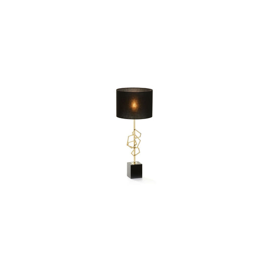 Lisbon to Barcelona Decorative Brass Table Lamp
