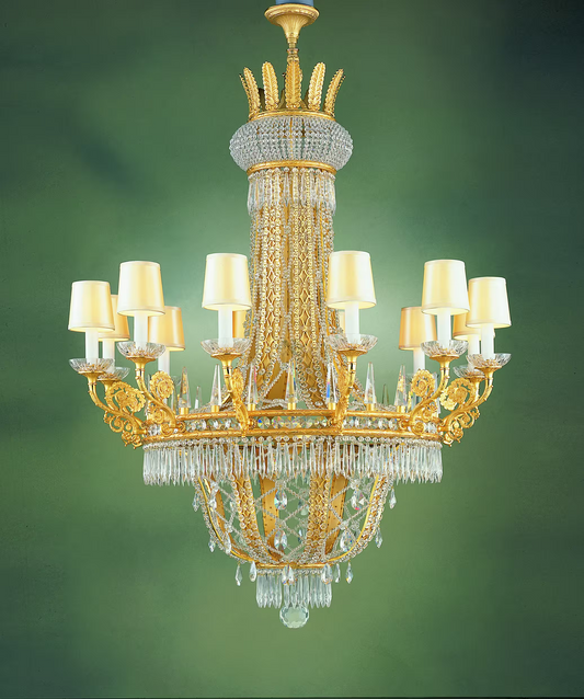 Royal Heritage Twelve-Light Crystal Chandelier