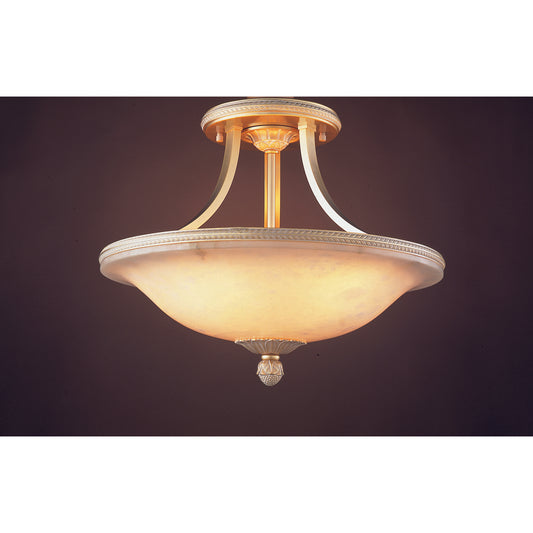 Royal Heritage Alabaster Flush Mount