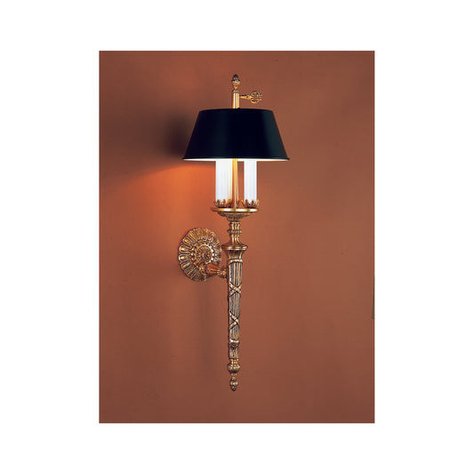 Wall Bracket With Metal Shade
