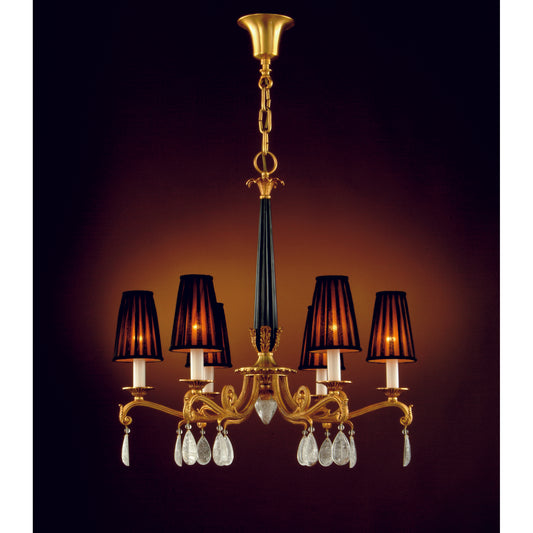 Royal Heritage 6-Light Chandelier with Shade