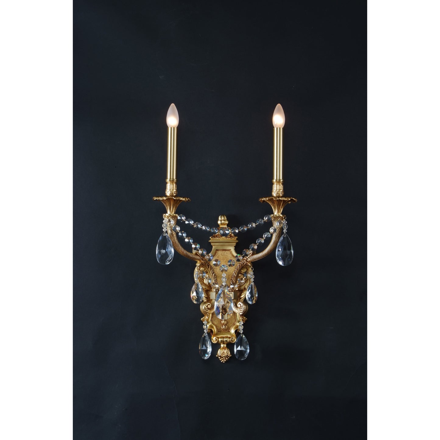 Royal Heritage 2 Light Wall Light Bronze