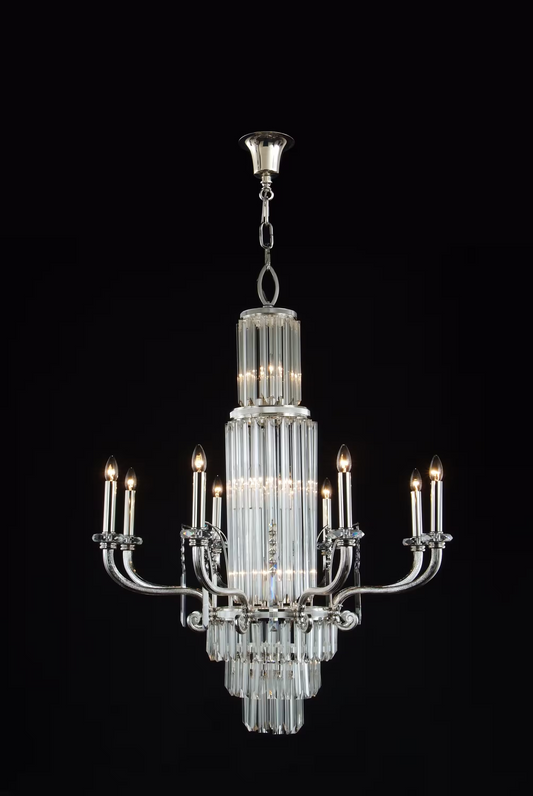 Gallery 15-Light Crystal Glass Chandelier