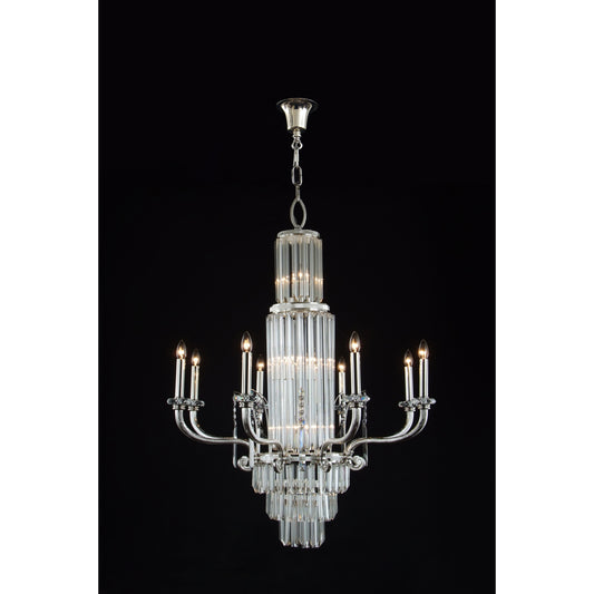 Gallery 15-Light Crystal Glass Chandelier