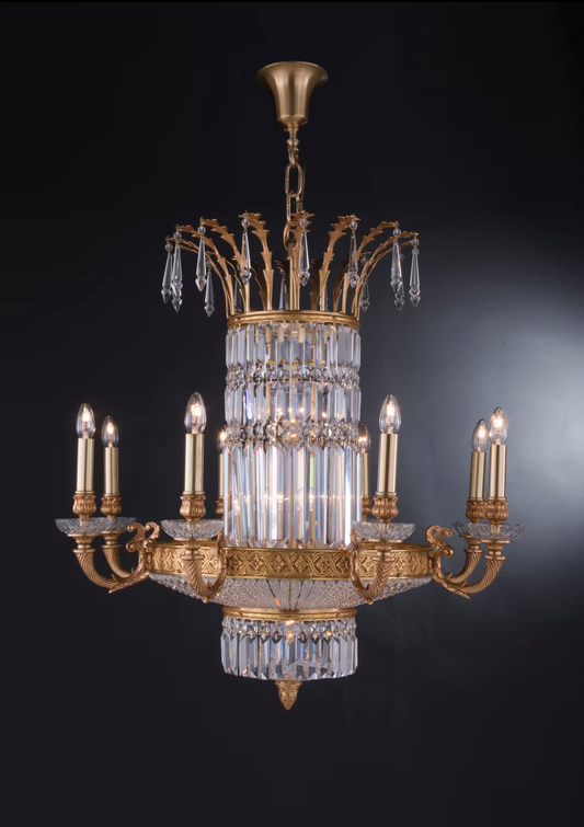 Royal Heritage 18-Light Crystal Chandelier
