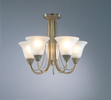 Dar Boston 5-Light Semi-Flush Ceiling Light
