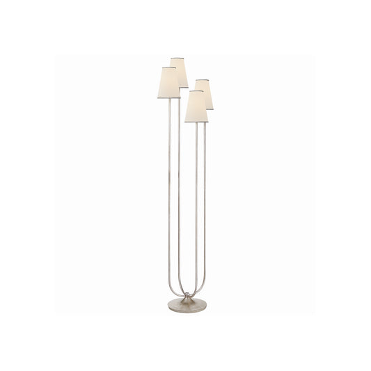 Montreuil Floor Lamp with Linen Shades