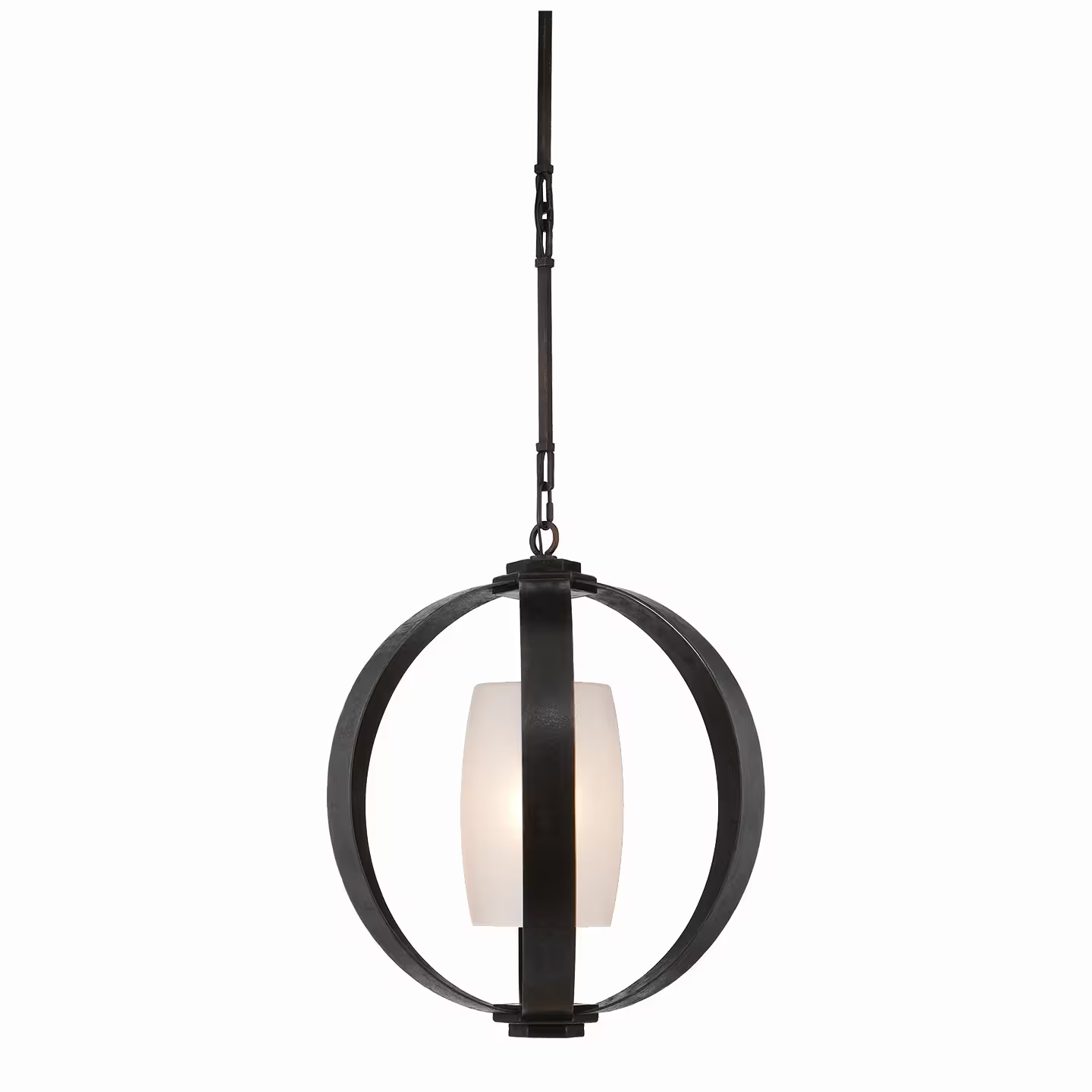 Metal Banded Pendant