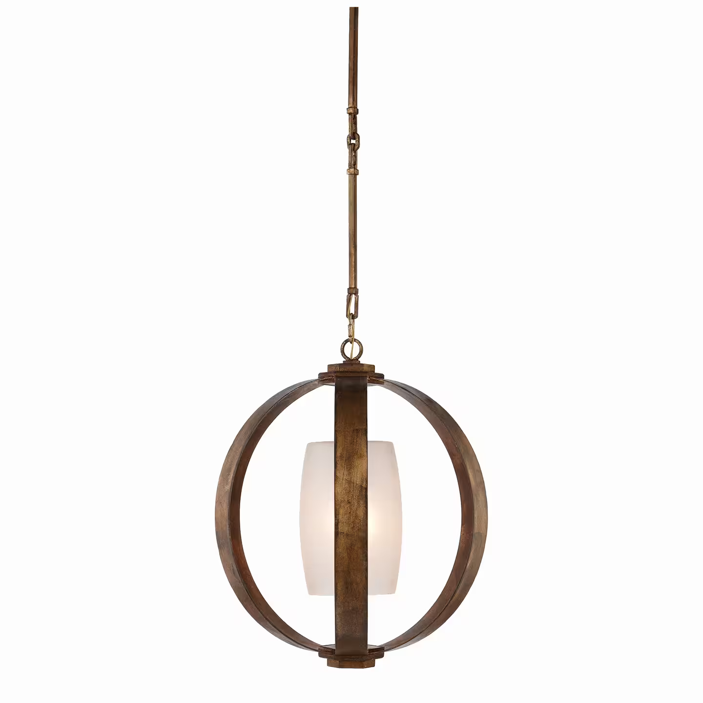 Metal Banded Pendant