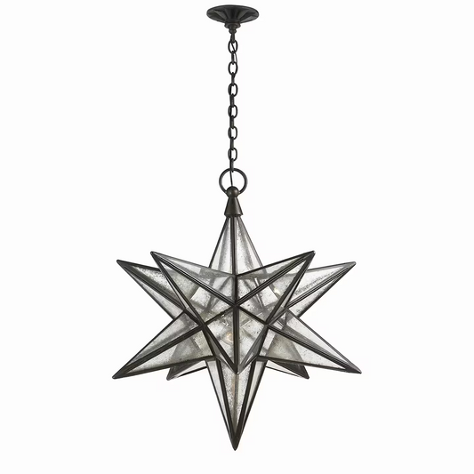 Moravian Large Star Pendant