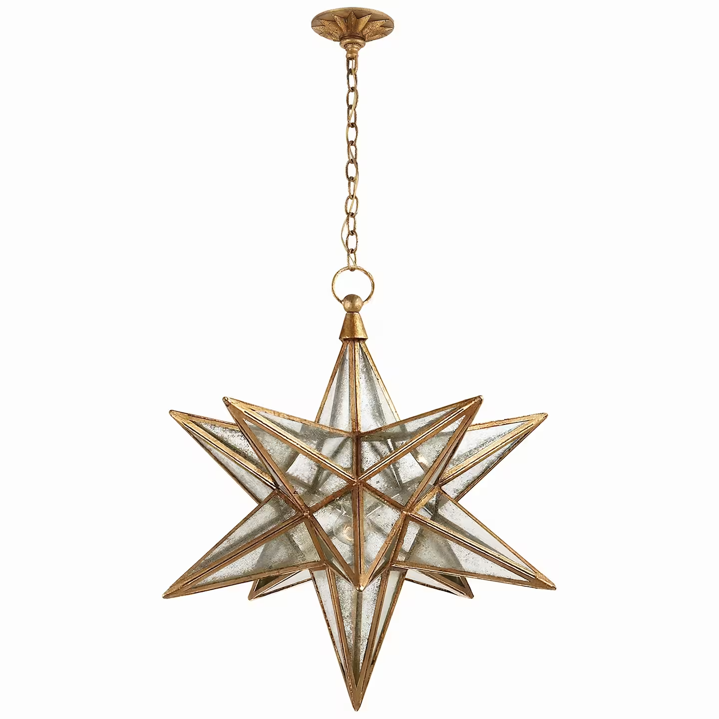 Moravian Large Star Pendant