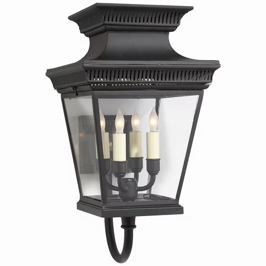 Elsinore Clear Glass Bracket Lantern