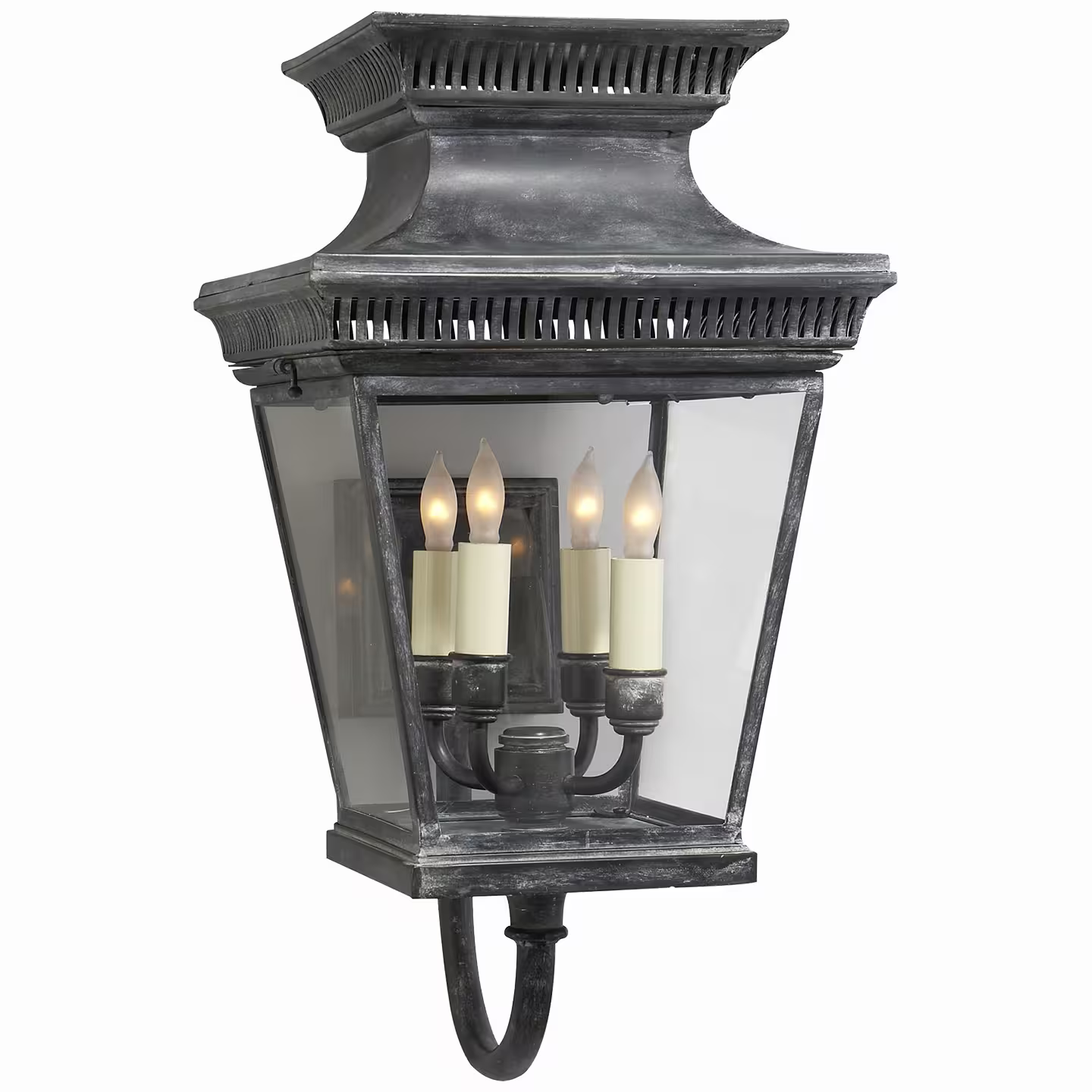 Elsinore Clear Glass Bracket Lantern