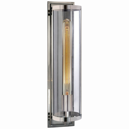 Belden Clear Glass Round Wall Light