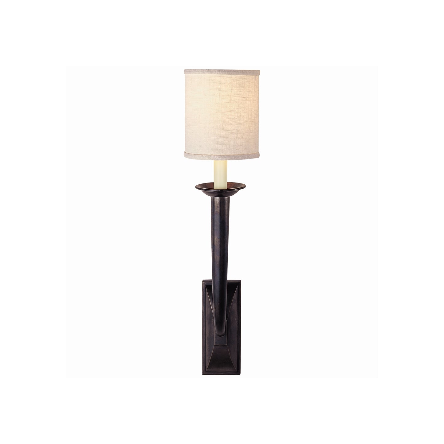 French Deco Horn Wall Light