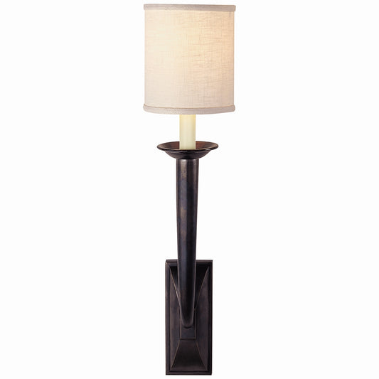 French Deco Horn Wall Light