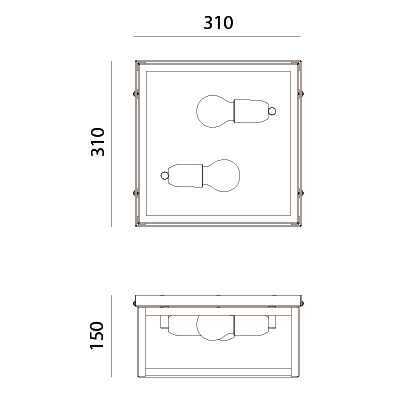 London Ceiling Light