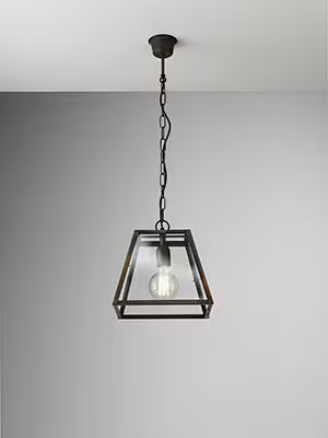 London Angular Indoor Suspension Lamp