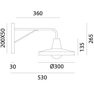 Il Fanale Officina Wall Light