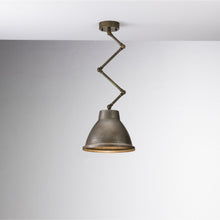 Loft Brass Indoor Iron Scissor Suspension Lamp
