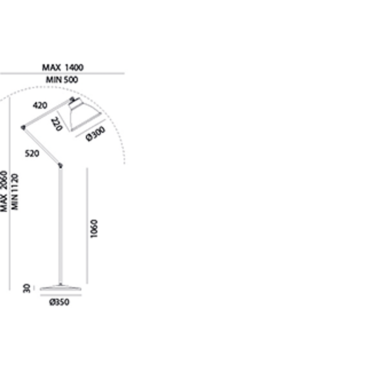 Loft Functional Indoor Floor Lamp Brass