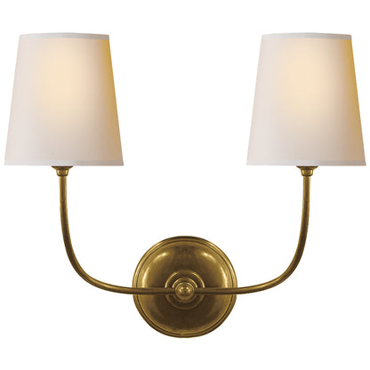 Vendome Double Arm Wall Lamp