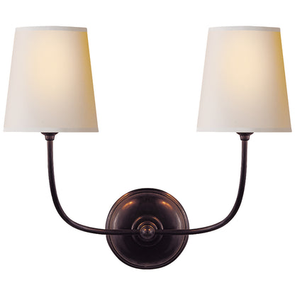 Vendome Double Arm Wall Lamp