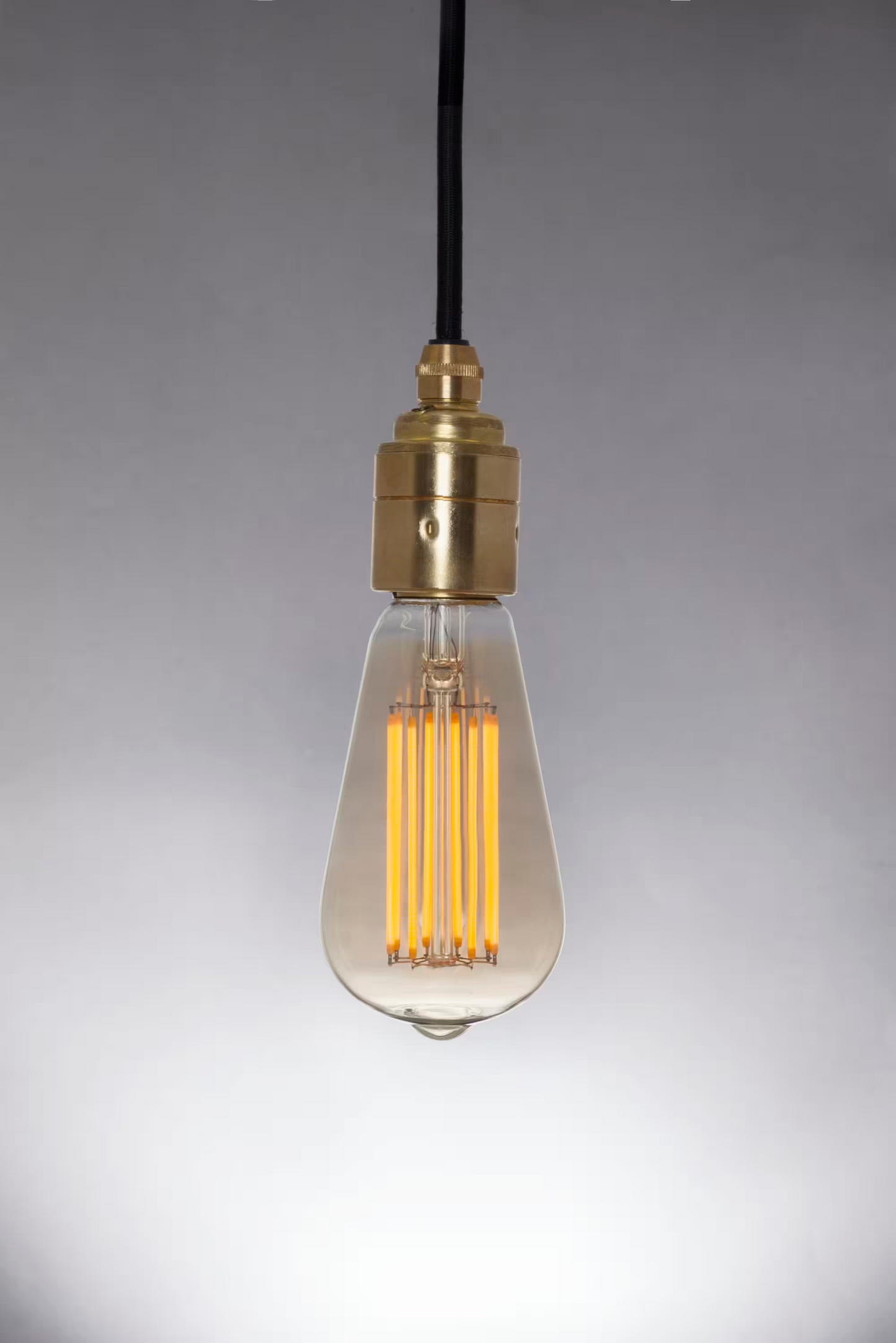 Squirrel Cage Tinted Glass 2200K LED Bulb