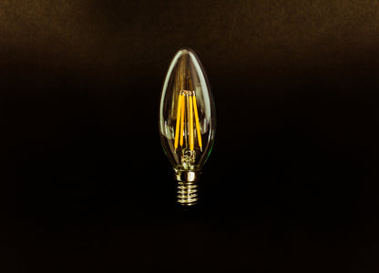 Classic Candle Dimmable 2500K LED Bulb