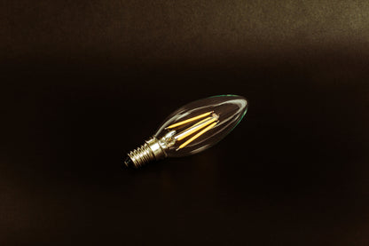 Classic Candle Dimmable 2500K LED Bulb