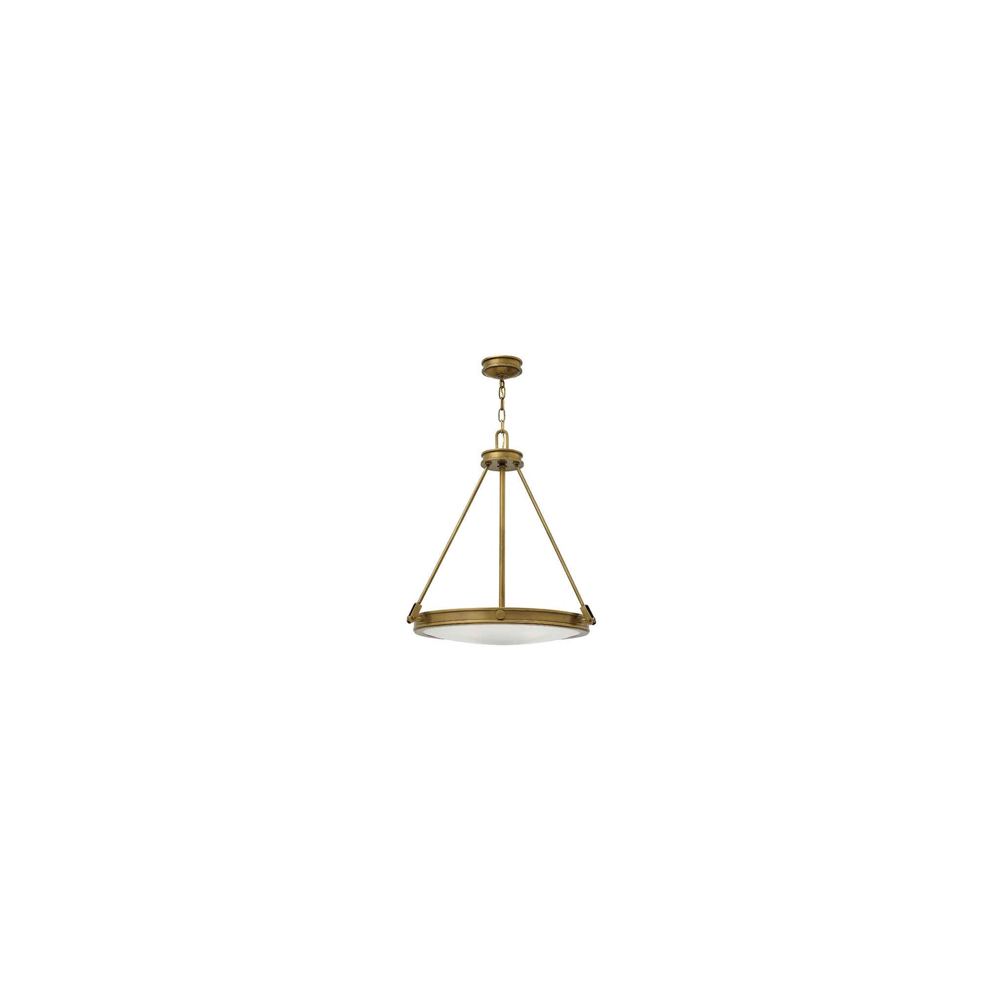 Collier 4lt Pendant Heritage Brass