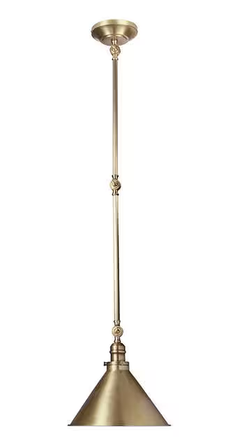 Provence 1lt Adjustable Pendant Light