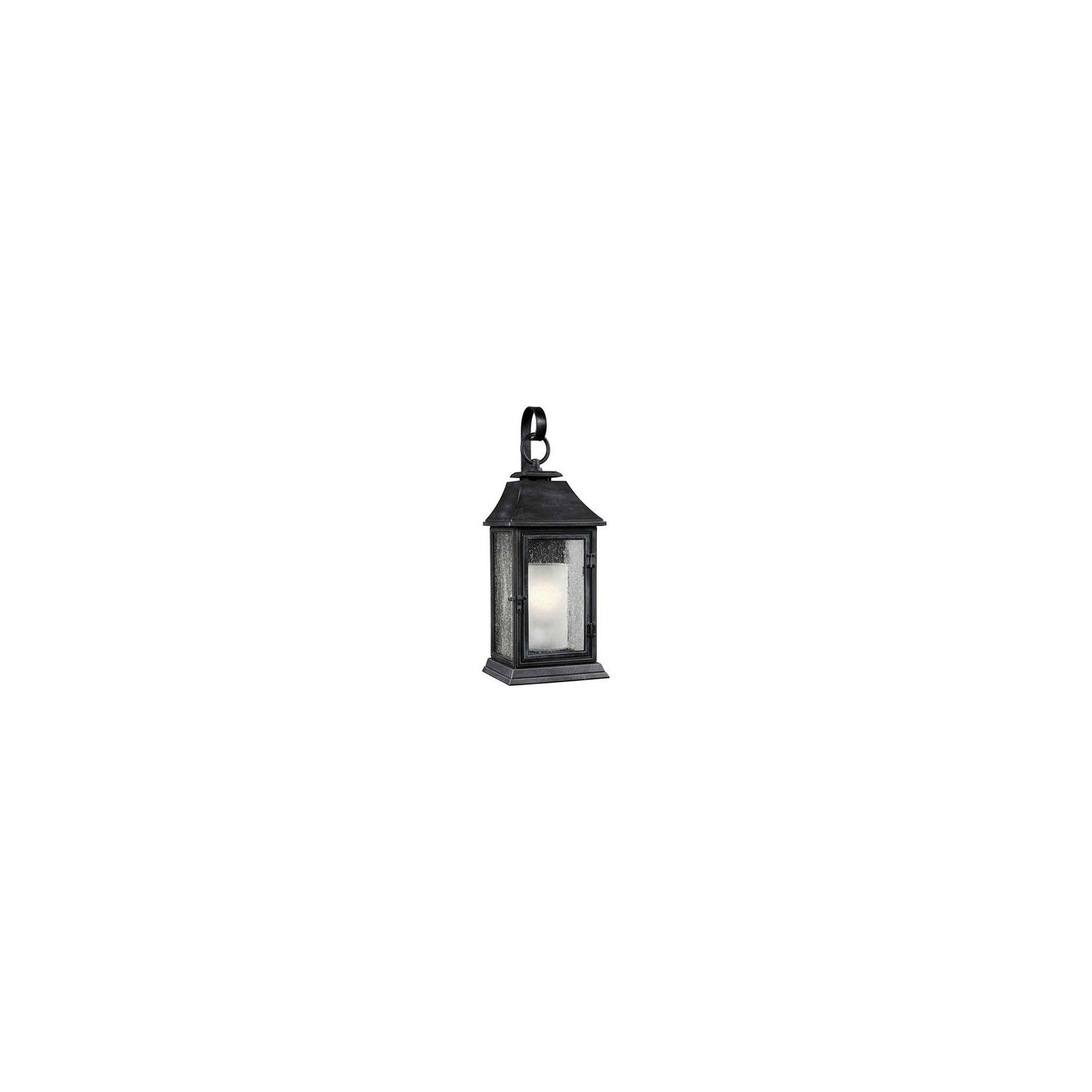 Shepherd Wall Lantern Dark Weathered Zinc
